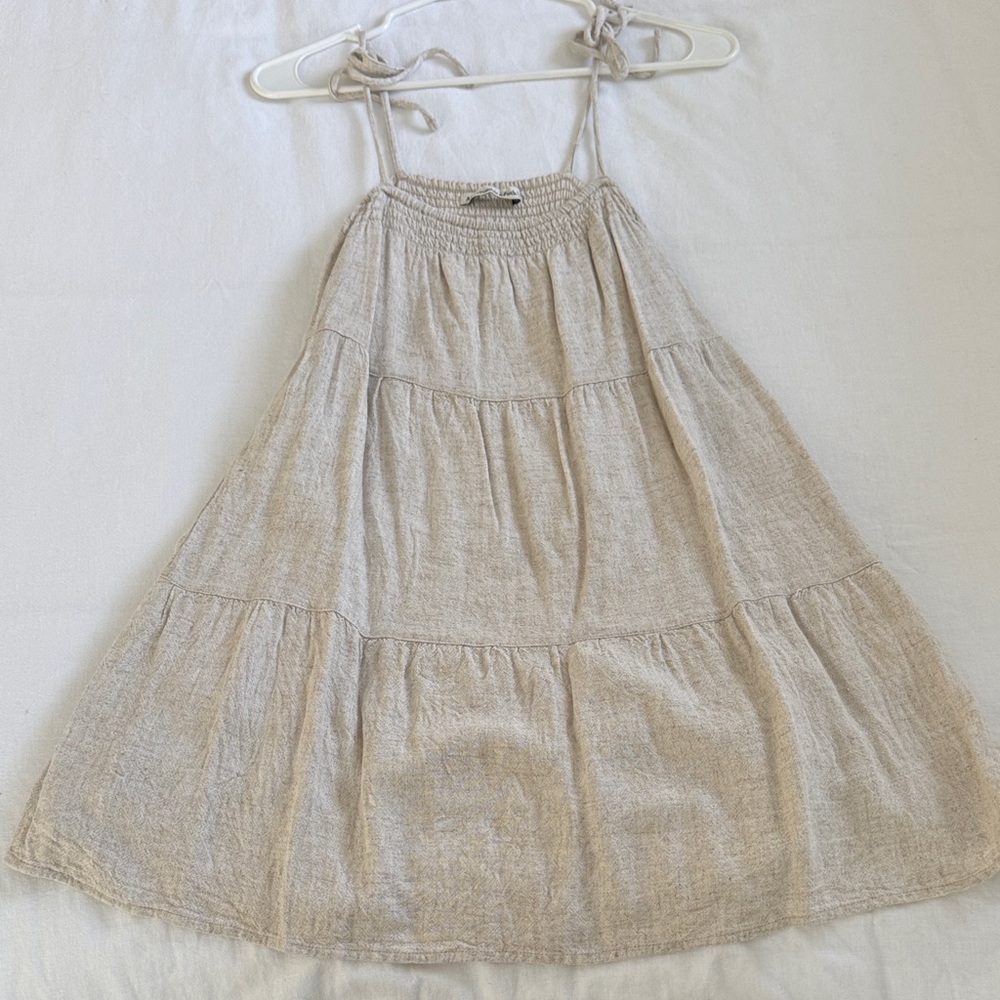 Abercrombie & Fitch Cream Mini Dress